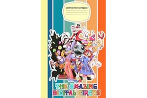 Amazing Digital's Circus Notebook for Fan Teen Men Women Kid: A Cool Diary | Thick 110 Pages for Writing and Note | Great Gift Idea For Any Occasion in Work Office, Home, School