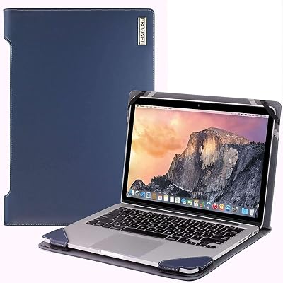 Broonel Profile Series Blue Leather Laptop Case ASUS L210 11.6 inch