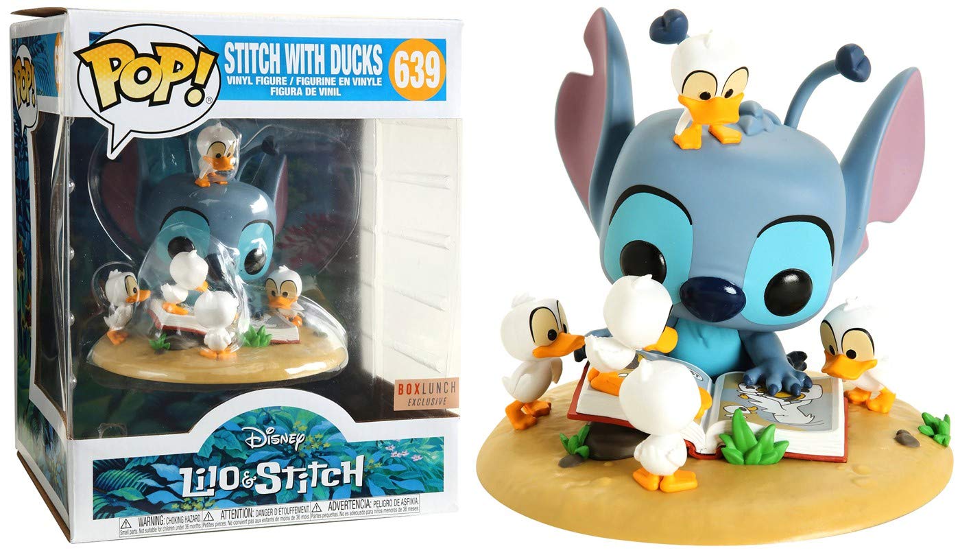 Lilo & Stitch POP! Disney Stitch with Ducks Exclusive Vinyl Figure #639