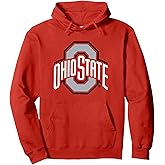 Ohio State Buckeyes Icon Red Officially Licensed Pullover Hoodie