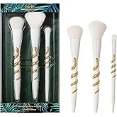 tarte Secrets from the Amazon Brush Set – Makeup Brushes for Cheek, Eyeshadow, Complexion, For Cream, Liquid & Powder, Vegan & Cruelty-Free