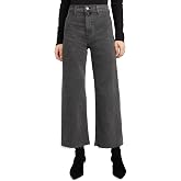 PISTOLA Women's Penny High Rise Wide Leg Crop Jeans