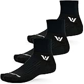 Swiftwick- ASPIRE QUARTER CREW Running & Cycling Socks, Lightweight, Compression Fit