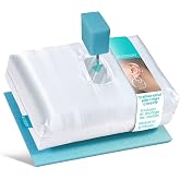 BLISSBURY Satin Mini Piercing Pillow, Ear Pillow, Travel Memory Foam | CertiPUR-US foam, 3.2-inch ear opening, compressible, satin cover