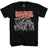 Marvel Loki, Avengers, Black Panther, Venom Graphic Tee, Short Sleeves Marvel Comics Shirt for Adult Unisex S-XXL