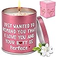 Valentines Day Gift for Her Jar Scented Candle Gifts for Wife Girlfriend Women Anniversary Birthday Gifts for Her Cadeau Femm