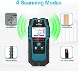 HANMATEK SF1 Stud Finder Wall Scanner 4 in 1 Depth Tracker Wood Metal Cables view 7