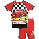 Disney Cars Boys' Lightning McQueen Two Piece Swim Set