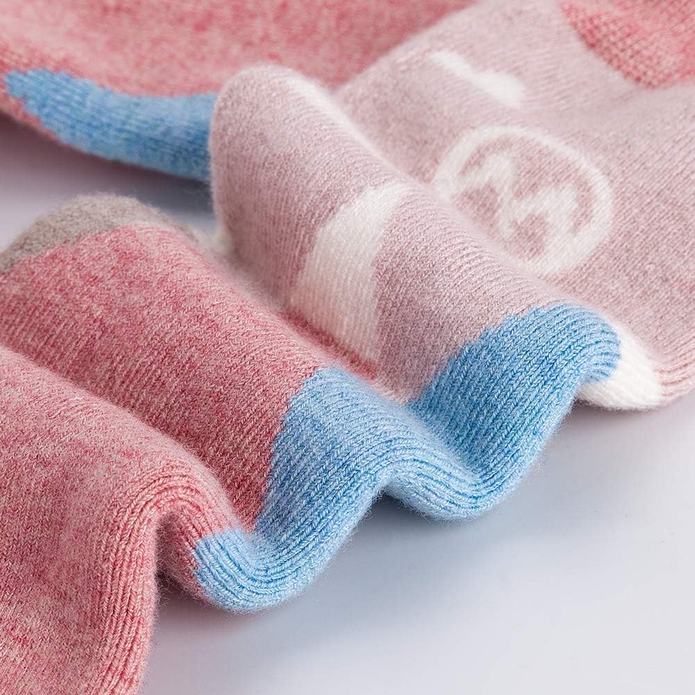 OutdoorMaster Kids Ski Socks - Merino Wool Blend, OTC Design w/Non-Slip Cuff : Sports & Outdoors