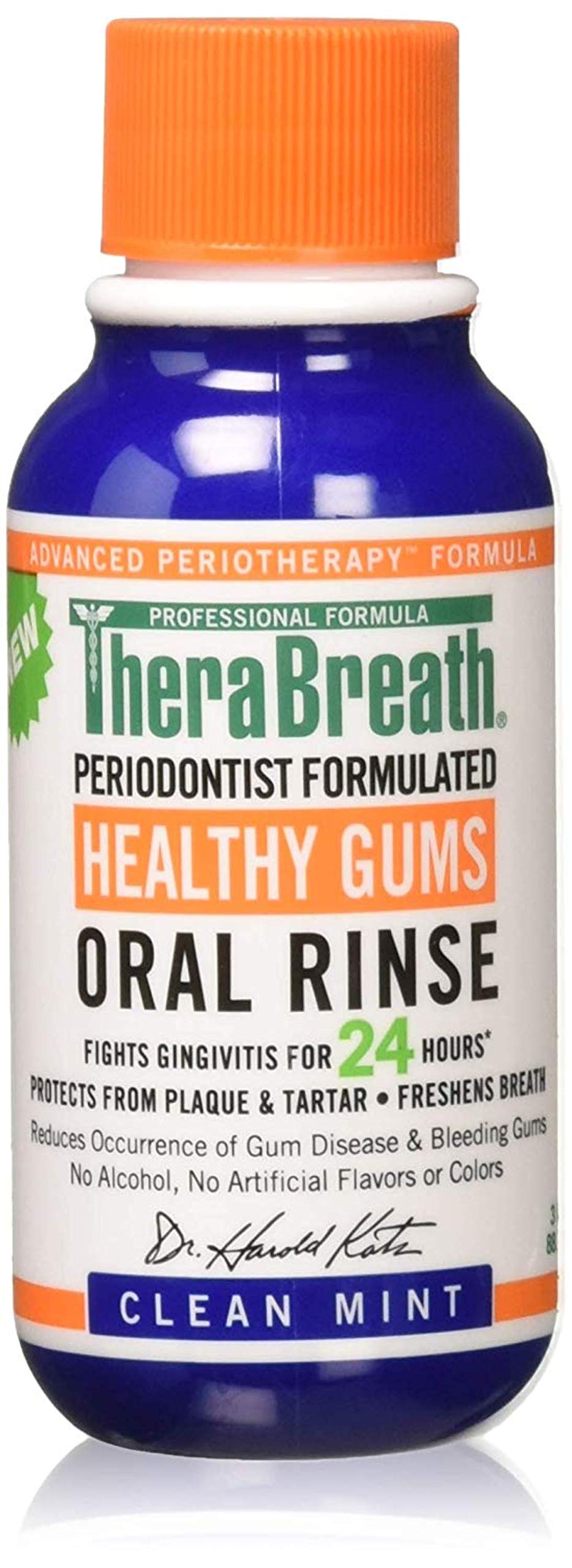 TheraBreath Healthy Gums Oral Rinse, 3 Fl Oz, Pack of 6