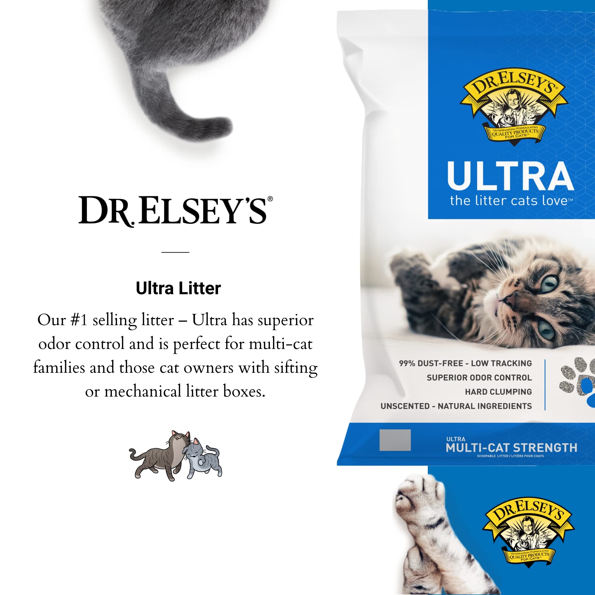 Dr. Elsey's Precious Cat Ultra Cat Litter, 18 pound bag Pricepulse