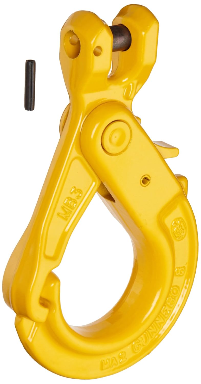 GunneboJohnson GBK810 Grip Latch Style Self Locking Clevis Hook, 5/