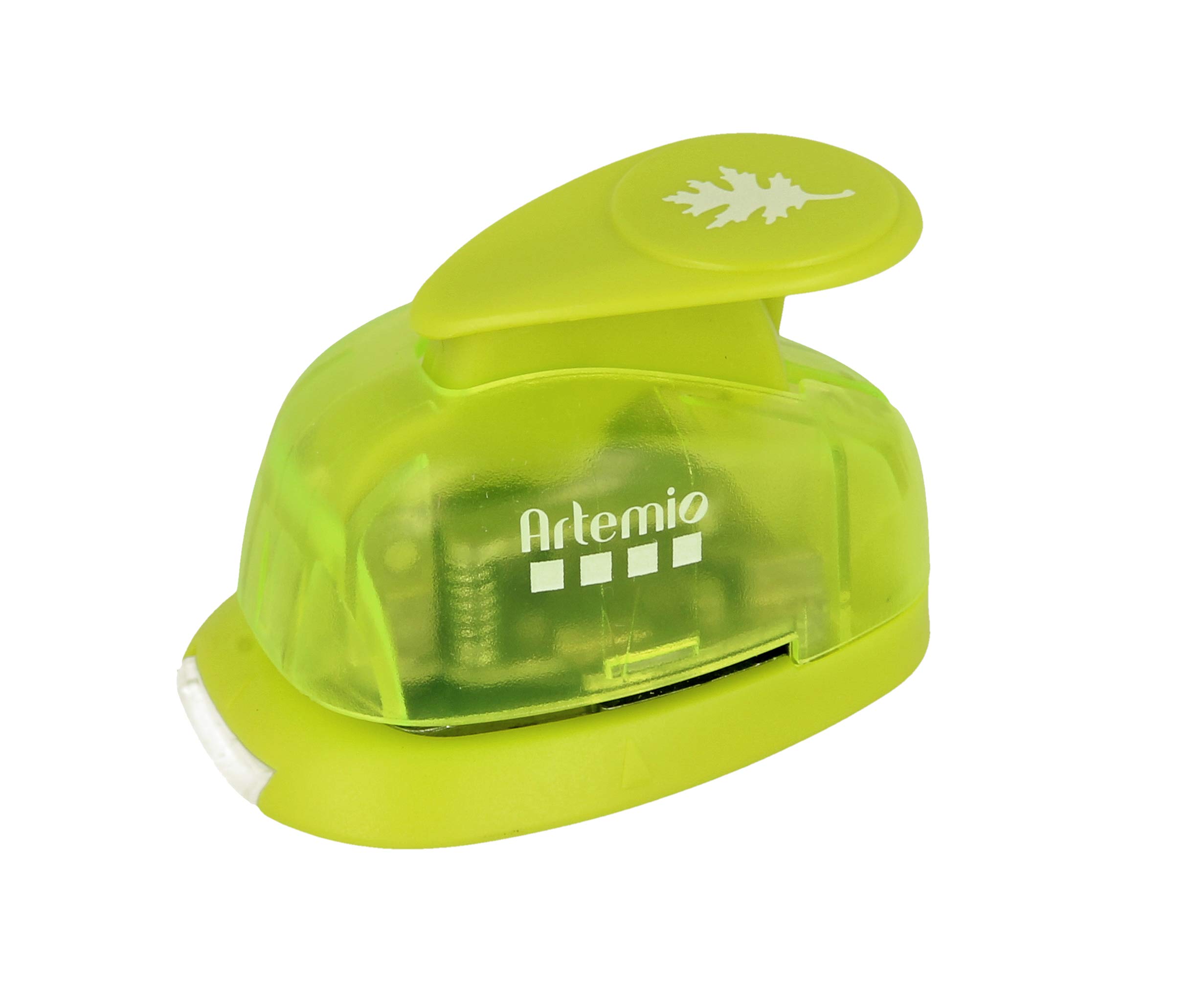 Artemio Small Lever Punch 1.6 cm Leaf #2, Green