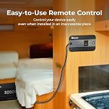 Renogy 3000W Pure Sine Wave Inverter 12V DC to 230V 6000W Peak UK Sockets view 8