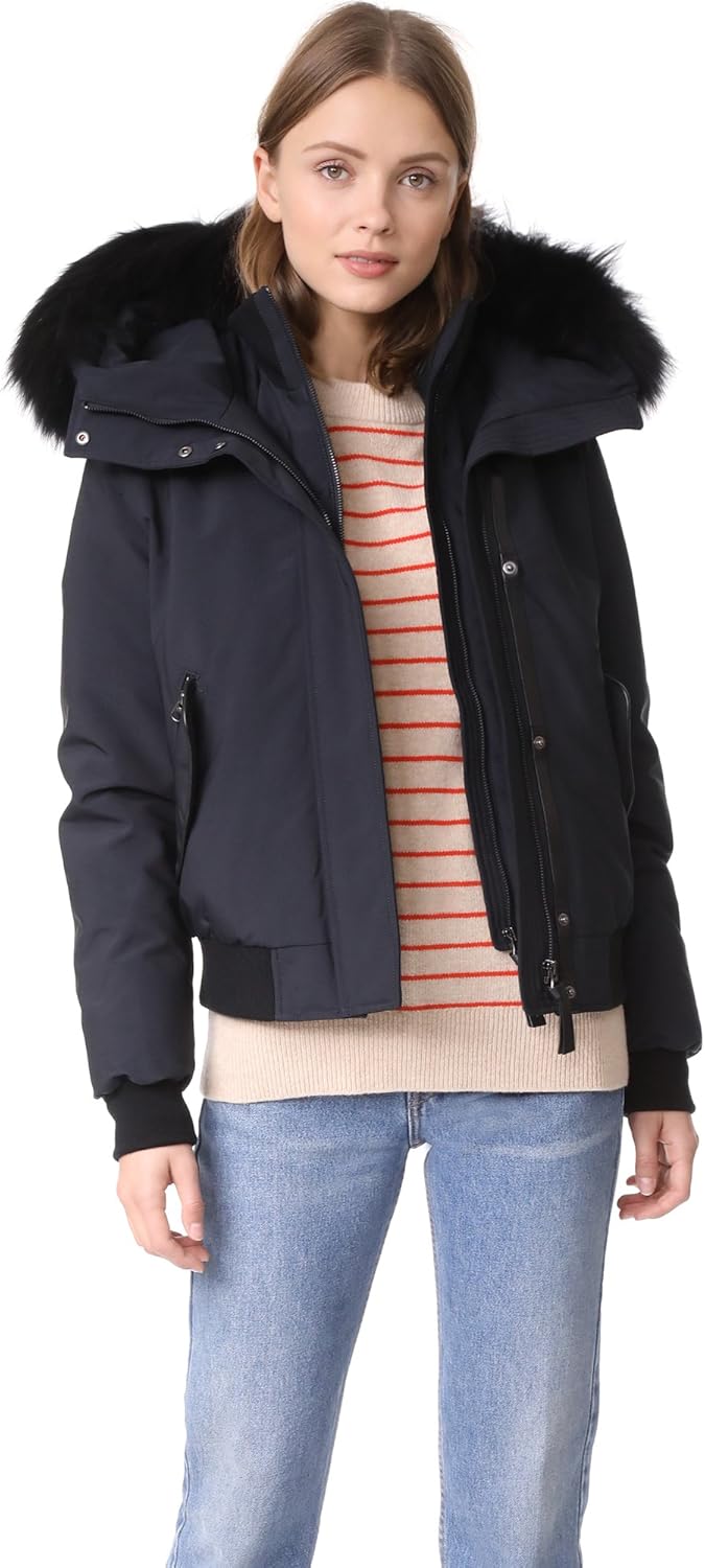 mackage bomber jacket womens