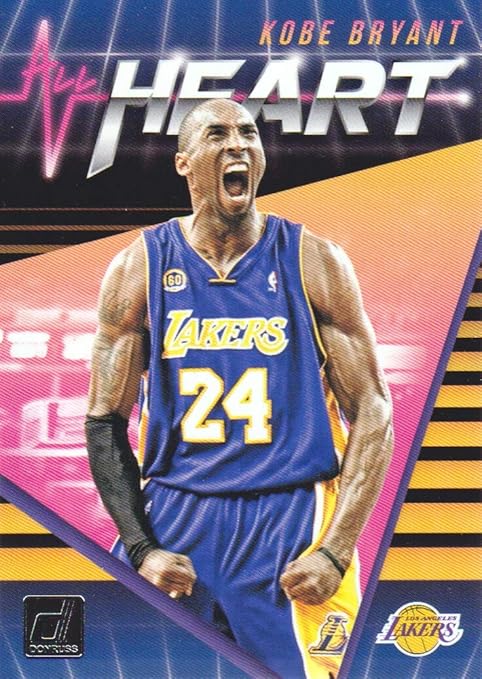 2018 19 Donruss Basketball All Heart 19 Kobe Bryant Los Angeles