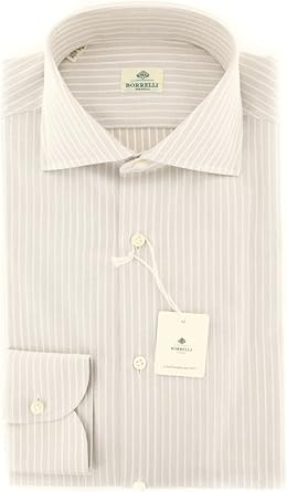 beige slim fit dress shirt