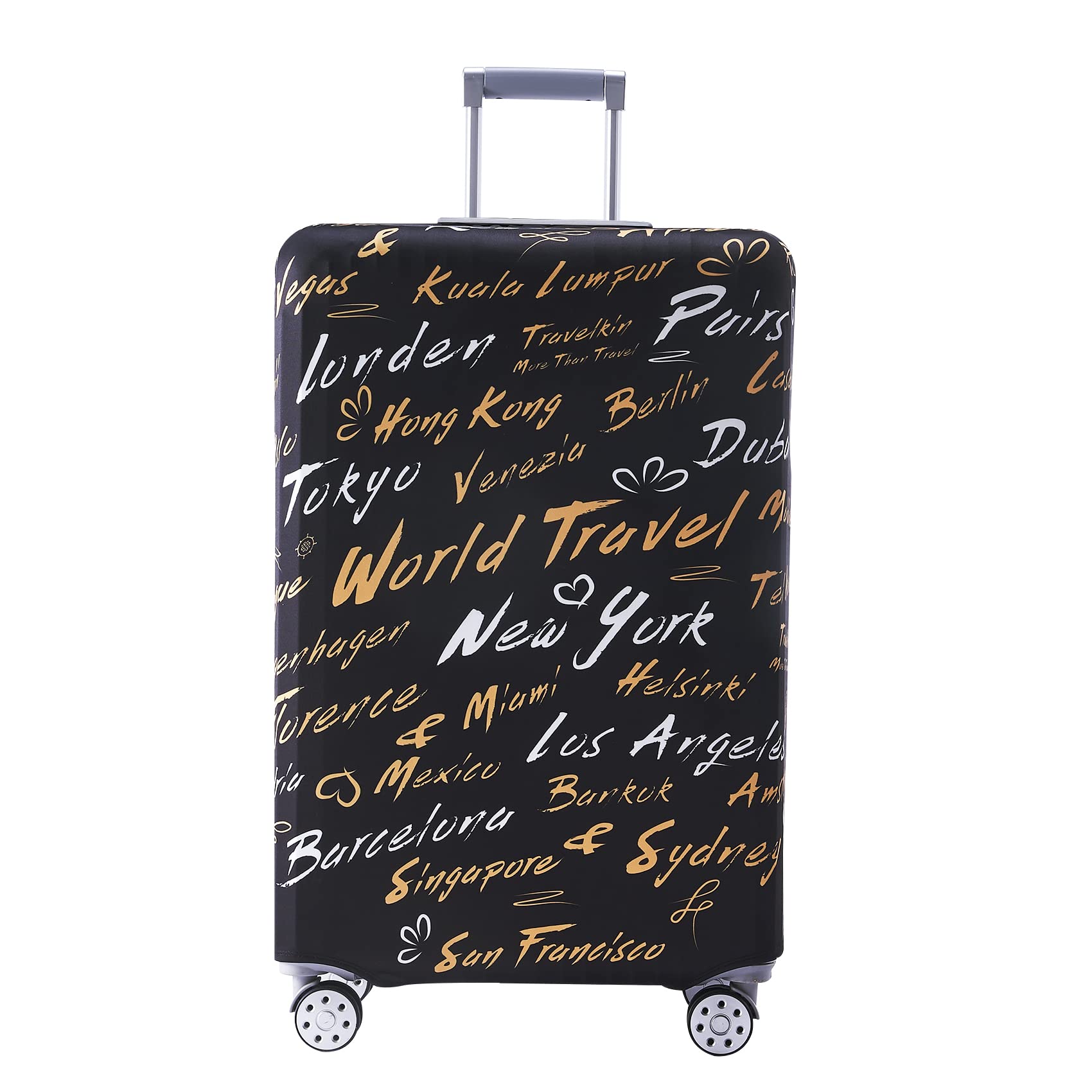 Photo 1 of TRAVELKIN more than travel Luggage Covers For Suitcase Tsa Approved,Suitcase Cover Protector Fit 18-32 Inch Luggage