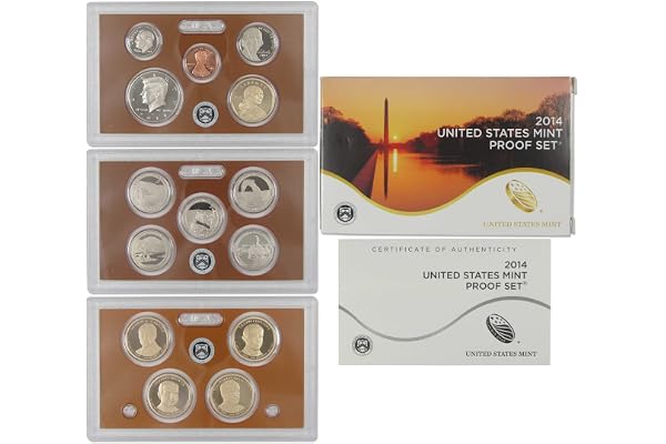 2014 Clad Proof Set U.S. Mint Original Government Packaging OGP COA