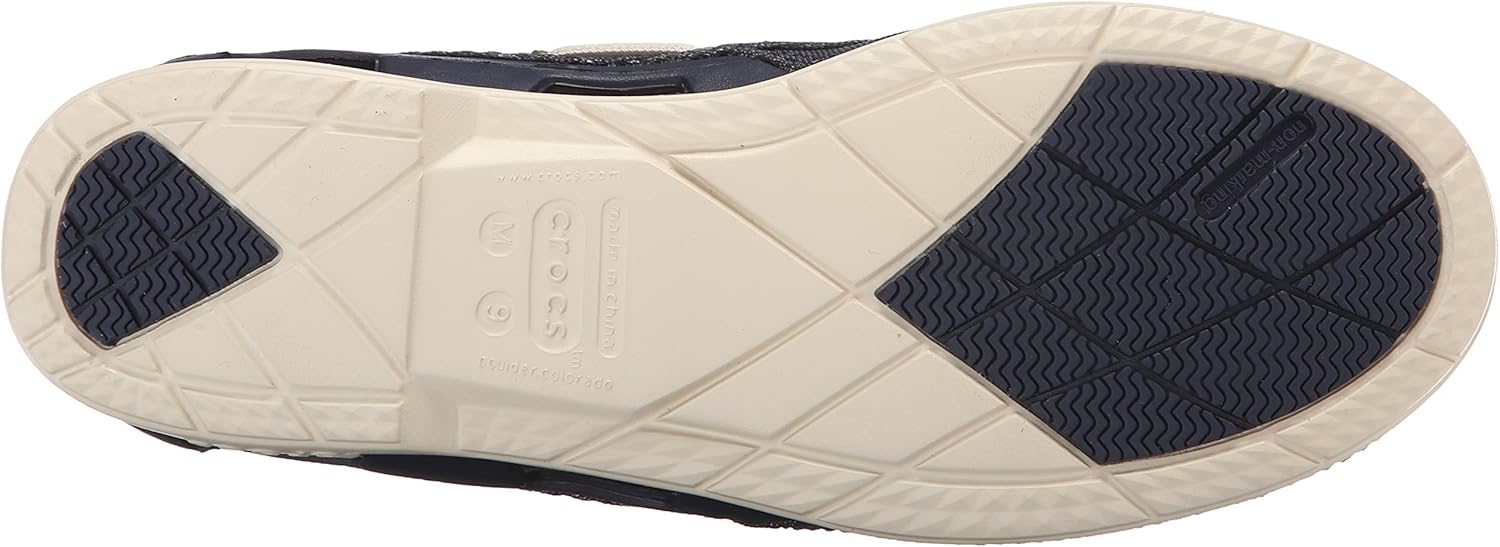 crocs beach line men's boat shoes