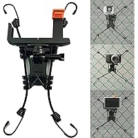 Pmsanzay 3 in 1 Universal Action Camera Backstop Chain Link Fence Mount for Action Camera/Digital Camera/Smartphone…