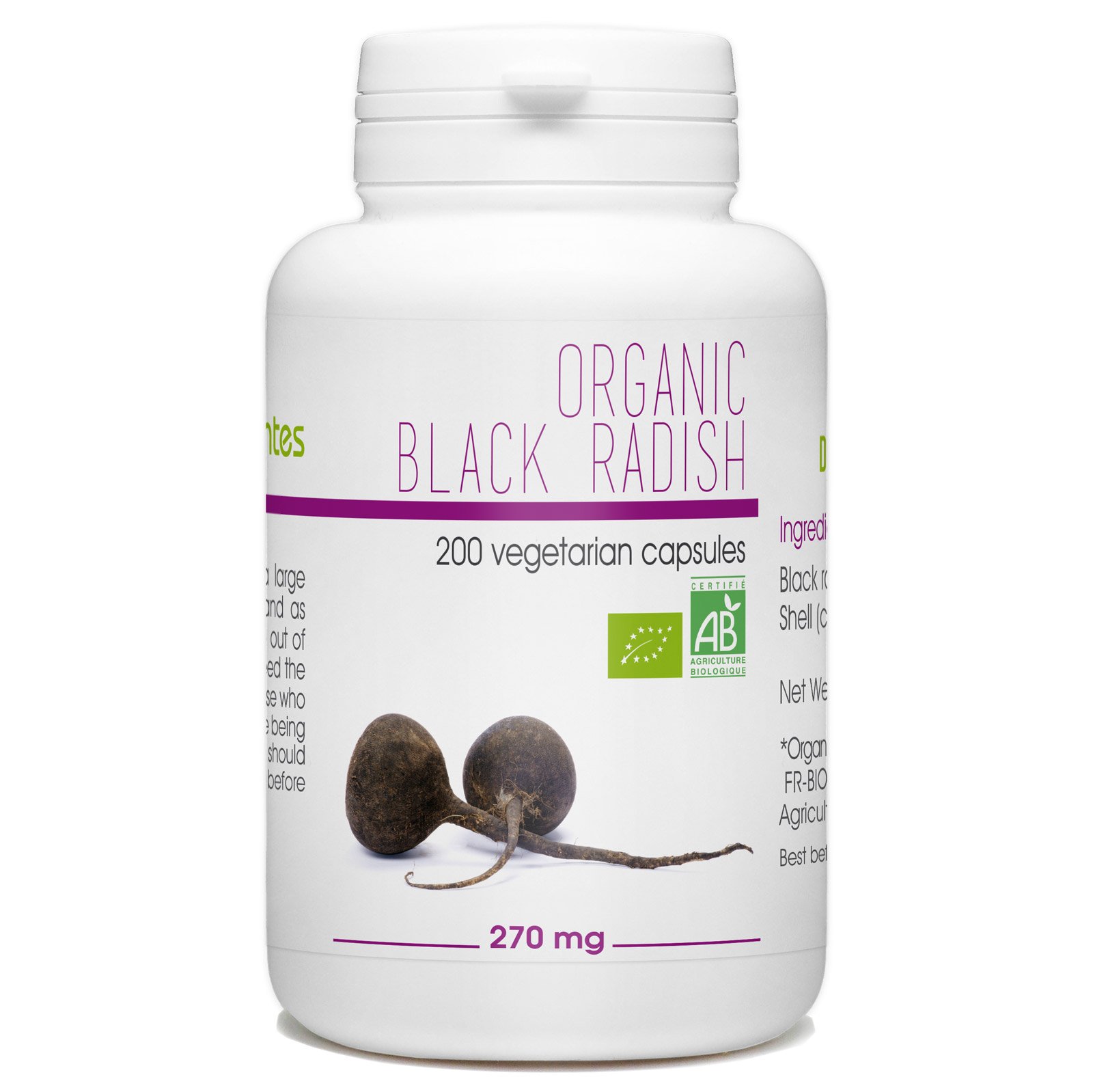 Black Radish AlcoholFREE Liquid Extract, Black Radish