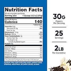 Nutricost Whey Protein Isolate Powder (Vanilla) 2LBS