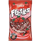 Tootsie Roll Frooties Strawberry Chewy Candy, 360 Count, 38.8oz Bag | Individually Wrapped, Bulk Treats, Peanut Free, Kosher, Gluten Free