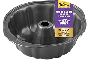 Wilton Perfect Results Premium Non-Stick 9.51-Inch Fluted Tube Pan