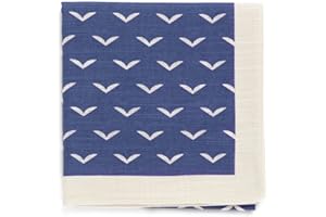 KOLO Topdrawer Japanese Handkerchief, Pocket Square, 100% Cotton, Made in Japan