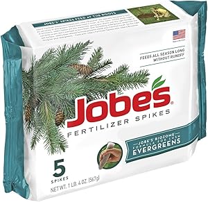 Jobe's 01001 1001 Evergreen Fertilizer Spikes, 5