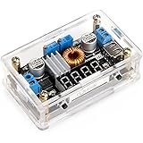 CC Buck Converter, DROK DC-DC Constant Current & Voltage Regulator Board 5V-36V 24V to 1.25V-32V 17V 12V 5V Step Down Transformer 5A 75W High Power LED CC Driver Module Battery Charge for Solar Panels