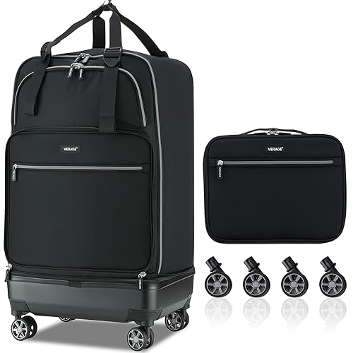 Verage Expandable Foldable Luggage Bag Collapsible Suitcases