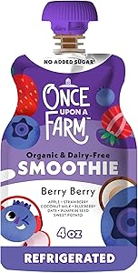ONCE UPON A FARM Organic Berry Berry Storybook Smoothie, 4 Ounce