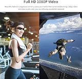 Hereta 4K WiFi Sports Camera Sunglasses HD Video Recording Glasses Polarized view 8