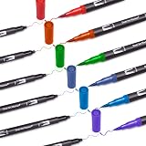 Laconile 120 Dual Tip Brush Pens 0.4mm Fineliner 2mm Brush 120 Colors view 3
