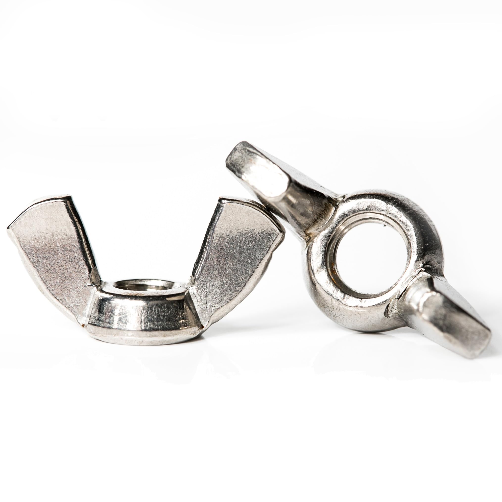 M10 (10mm) Wing Nuts Butterfly Nut Thumb A2 Stainless Steel (Pack of 10) A03D/1