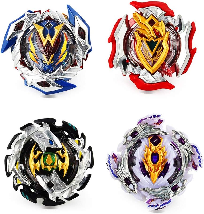 Battling Top Bey Combat Gyro Burst Toys Blade for Kids Children Teens Gifts Birthday Graduation | Battling Tops x4; Power Launcher x2; Launcher Grip x1