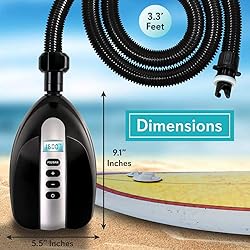 SereneLife Inflatable Stand Up Paddle Board