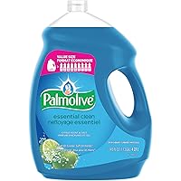Palmolive Essential Clean Liquid Dish Soap, Citrus Scent + Salt - 4.27 L