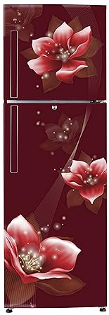 Haier 258 L 3 Star Frost Free Double Door Refrigerator(HEF-25TRF, Red, Convertible)