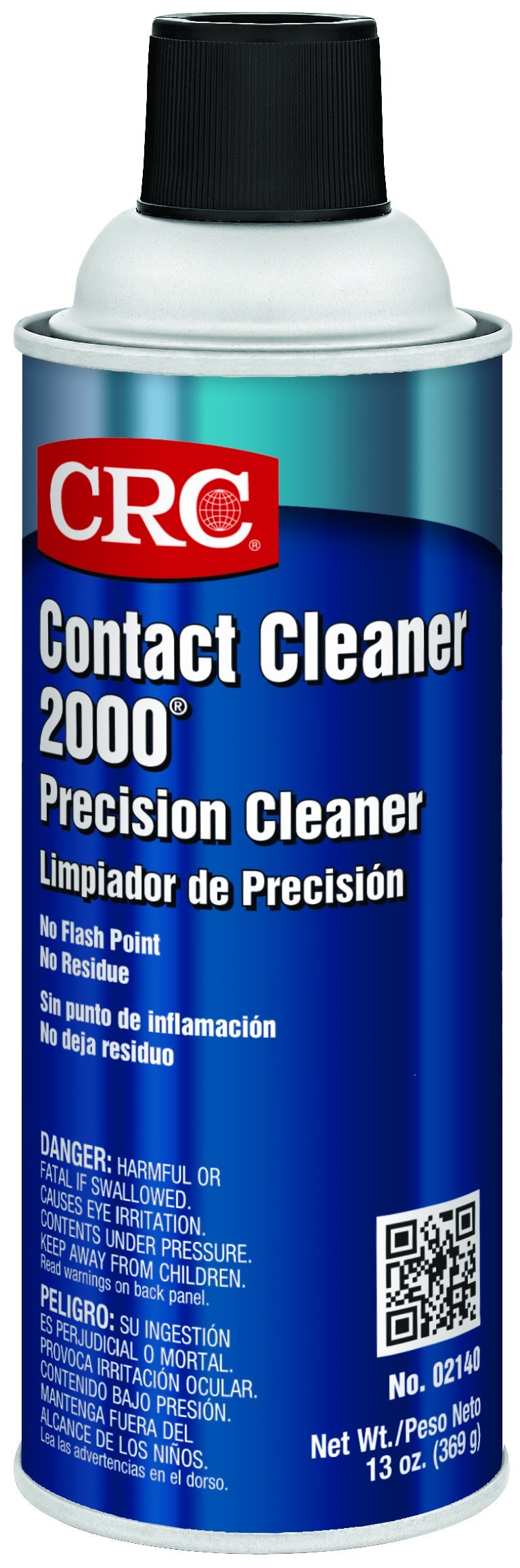 CRC 2140 Contact Cleaner 2000 Liquid Precision Cleaner, 13 oz Aerosol Can, Clear Buy Online