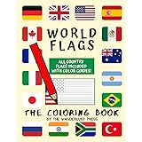 World Flags Coloring Book: A Great Geography Gift for Kids and Adults