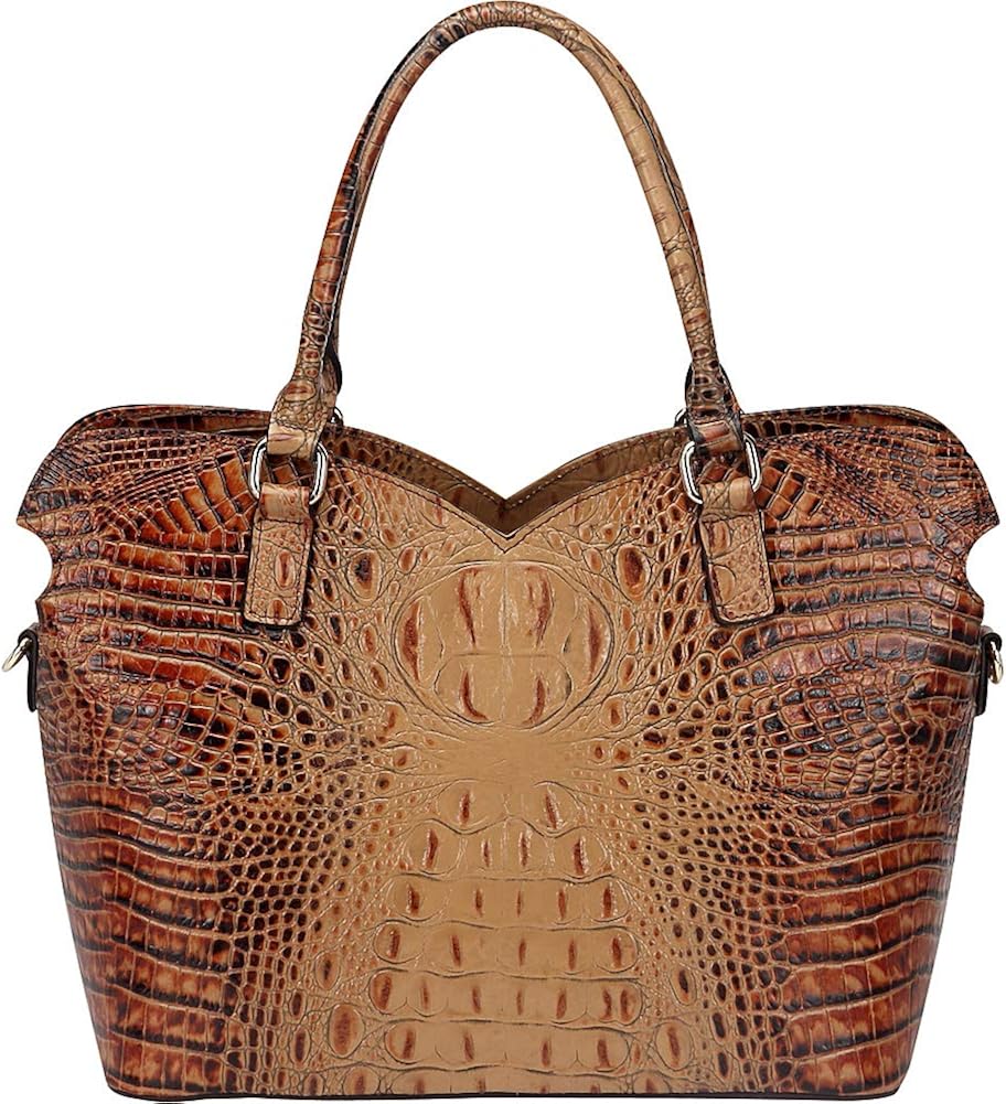croc embossed purse