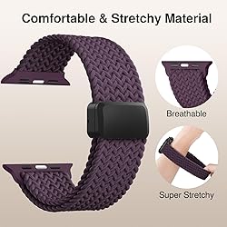 Braided Stretchy Band Compatible with Apple Watch