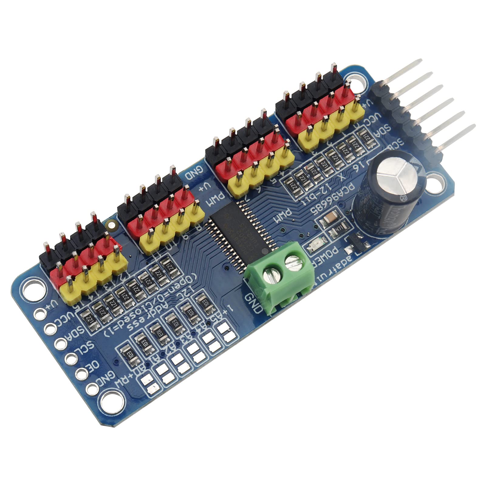 Mua PCA9685 16 Channel PWM Servo Motor Driver 12-Bit IIC Module for ...