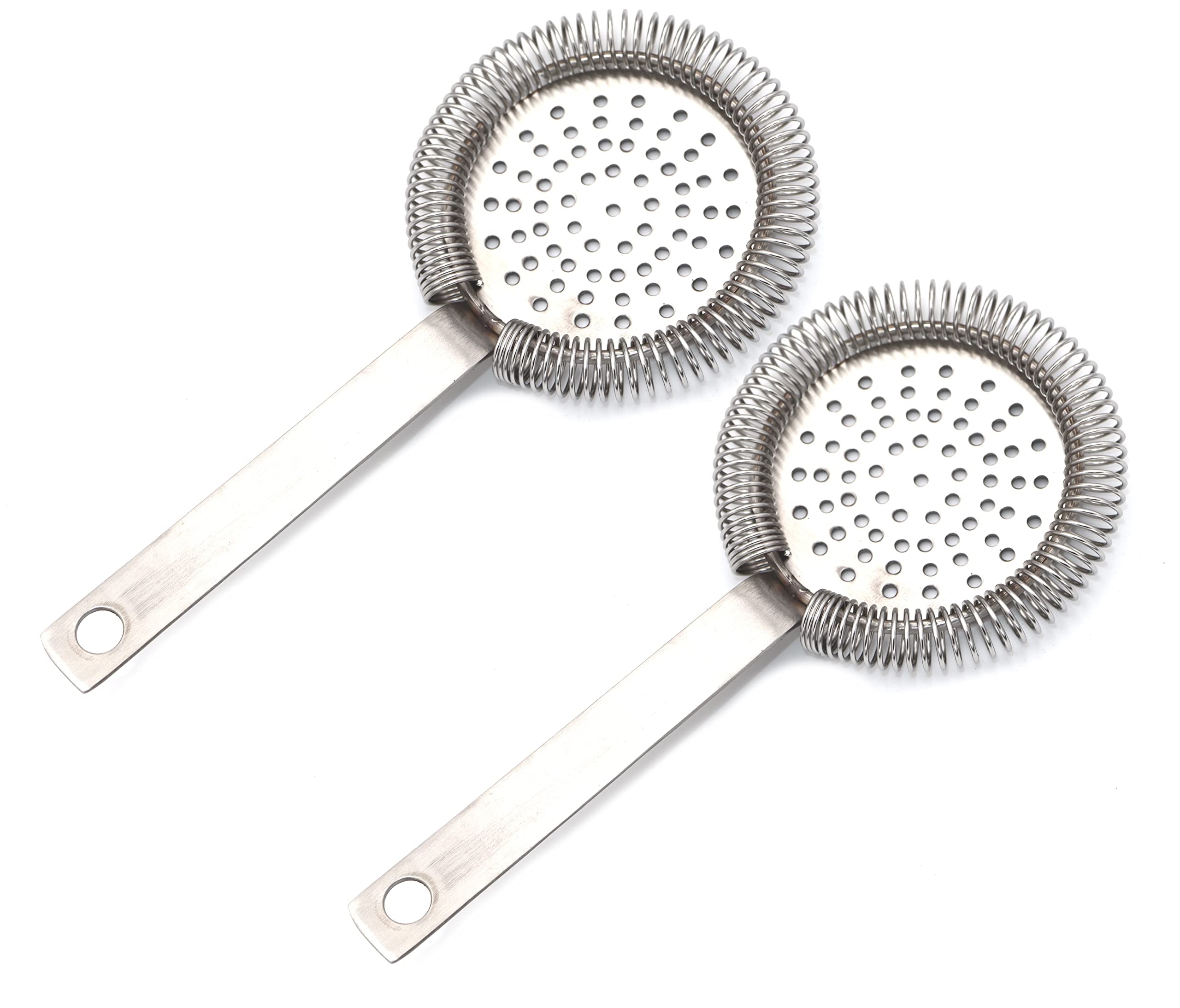 Professional Cocktail Strainer Full Strapping Legless Stainless Steel Filtration Ice Bar and Restaurant Equipment Bartender Accessory Mixology (2)