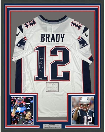 tom brady signed jersey amazon