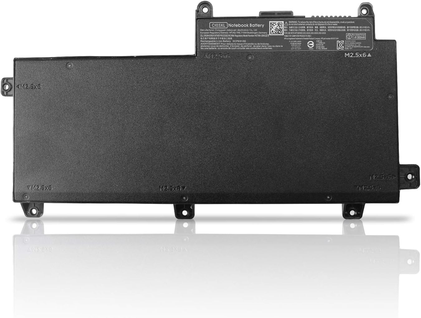 Batterymarket New CI03XL Replacement Battery Compatible with HP 801554-001 ProBook 640 640 G2, 645 645 G2, 650 650 G2, 655 655 G2 Series, CI03 CIO3 CIO3XL HSTNN-UB6Q (11.4V 48Wh)