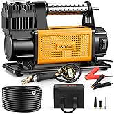AstroAI T6 Offroad Air Compressor, 12 V Portable Air Pump with 7.06 CFM, AirCtrl, ¼ NPT Quick Connector, Heavy-Duty Truck Tire Inflator, Max 150 PSI for 4 × 4 SUV Vehicle RV ATV